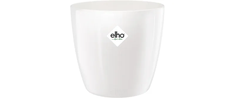 Elho Blumentopf Brussels Diamond rund 4.5 l, blanc