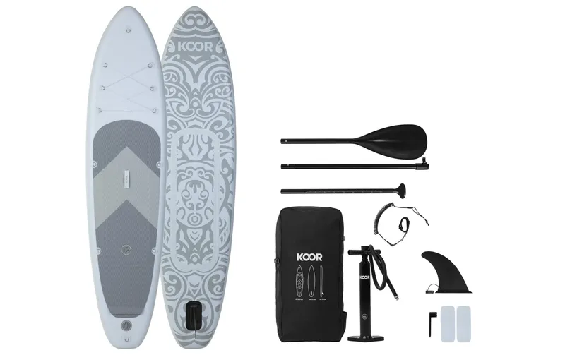 KOOR SUP Board Nuusa Allround 10'6 mit Doppelkammersystem