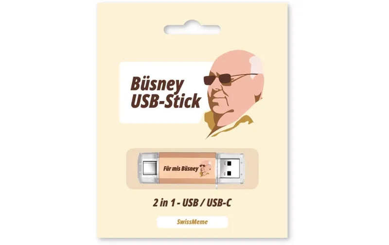Swissmeme USB-Stick Büsney, 16 GB