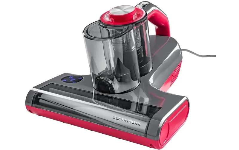 CLEANmaxx Milben-Handstaubsauger gris/rouge