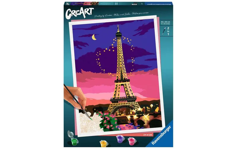 Ravensburger Malen nach Zahlen CreArt: City of Love