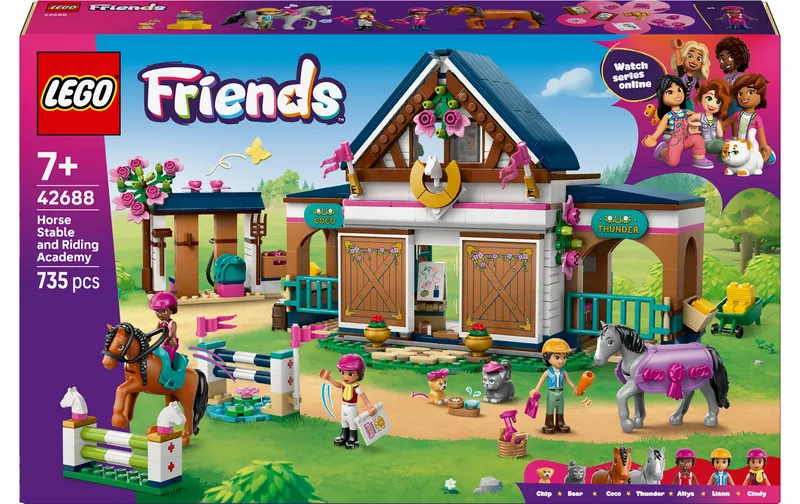 LEGO® Friends Pferdestall et Reitschule 42688
