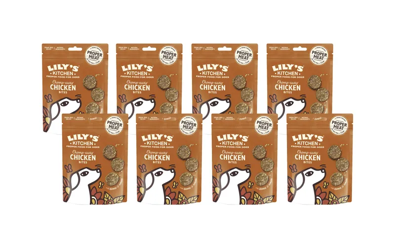 Lily's Kitchen Chicken Bites 8 x 70 g