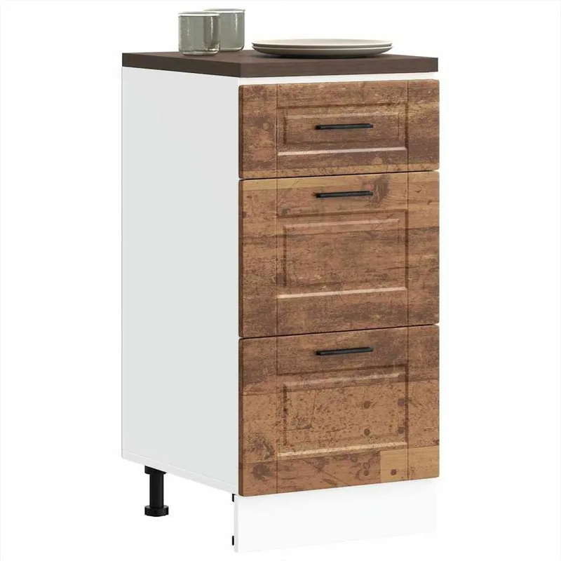 Küchenunterschrank Porto Altholz-Optik derivato del legno