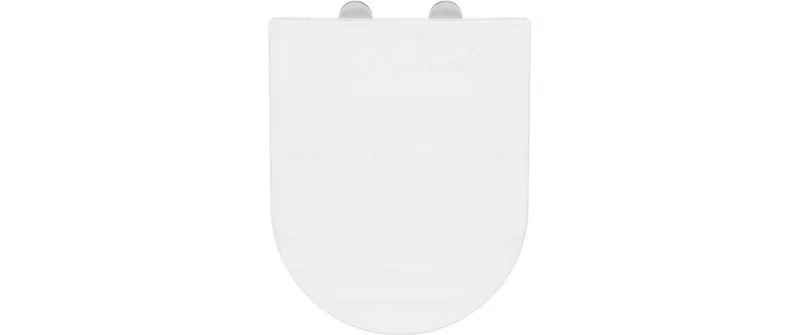 Wenko WC Sitz Lagor Easy Close, Fix Clip, bianco