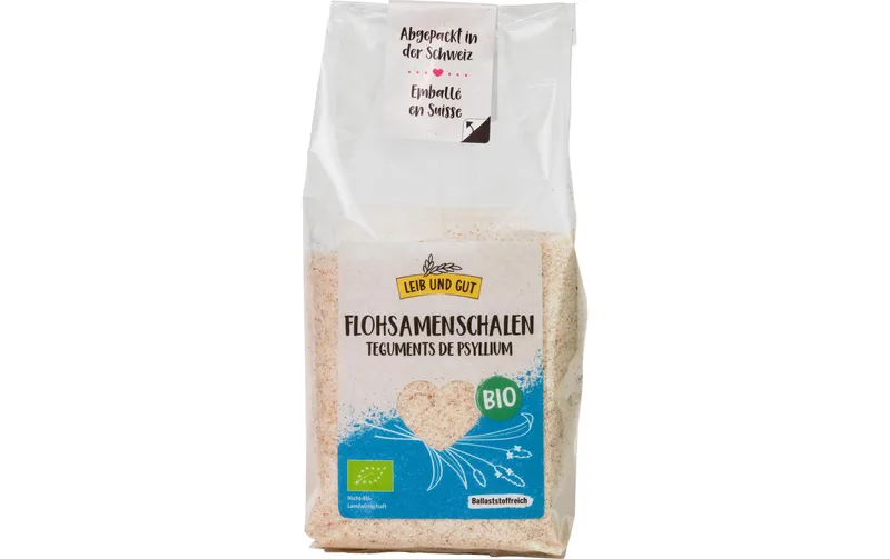 Leib e Gut Flohsamenschalen BIO 110 g