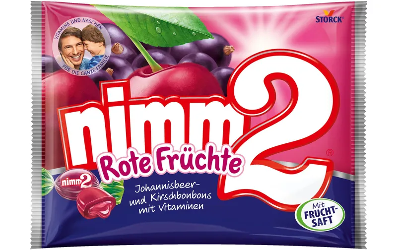 Storck Bonbons Nimm2 rossoe Früchte 429 g