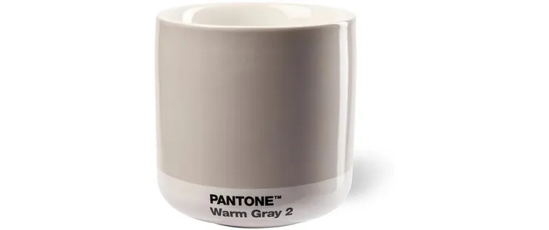 Pantone by Copenhagen Design Thermobecher 220 ml, 1 pezzi, Hellgrau
