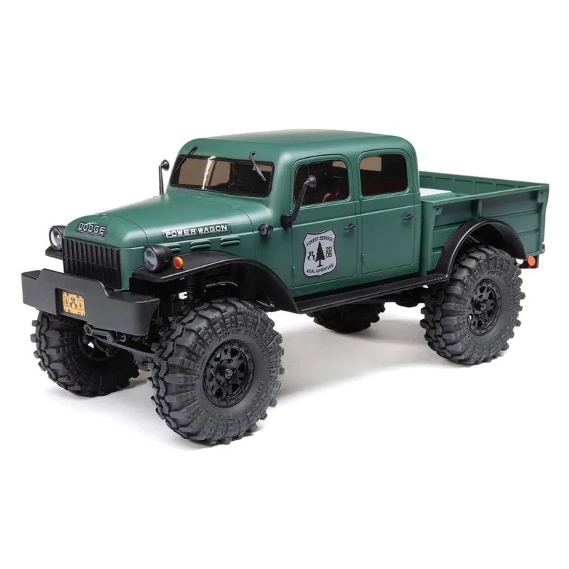 Axial Scale Crawler SCX24 Dodge Power Wagon green, 1:24, RTR