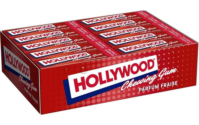 Hollywood Erdbeer Display 20 x 31 g