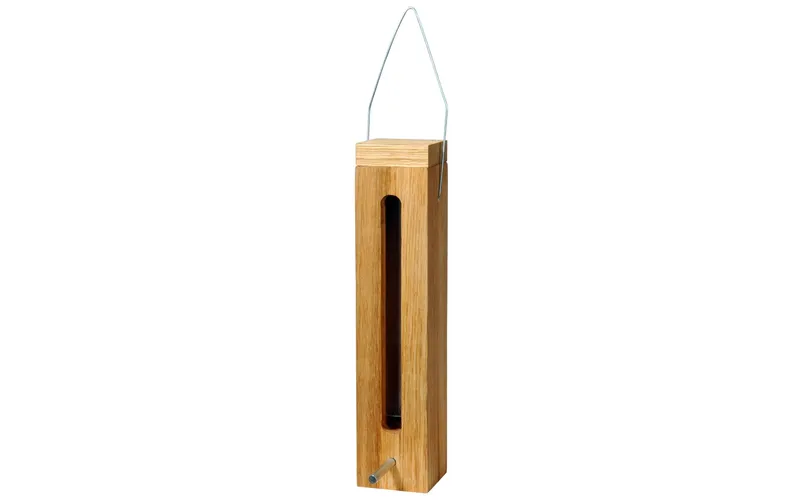 LUXUS-VOGELHAUS Futterspender pour Wildvögel, 5 x 5 x 23 cm, Holz