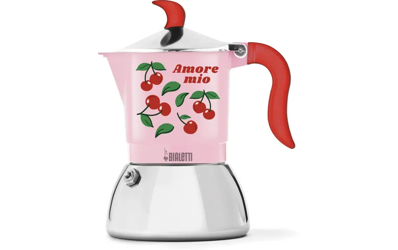 Bialetti Espressokanne Moka Fiammetta Ind pour 2 Tassen