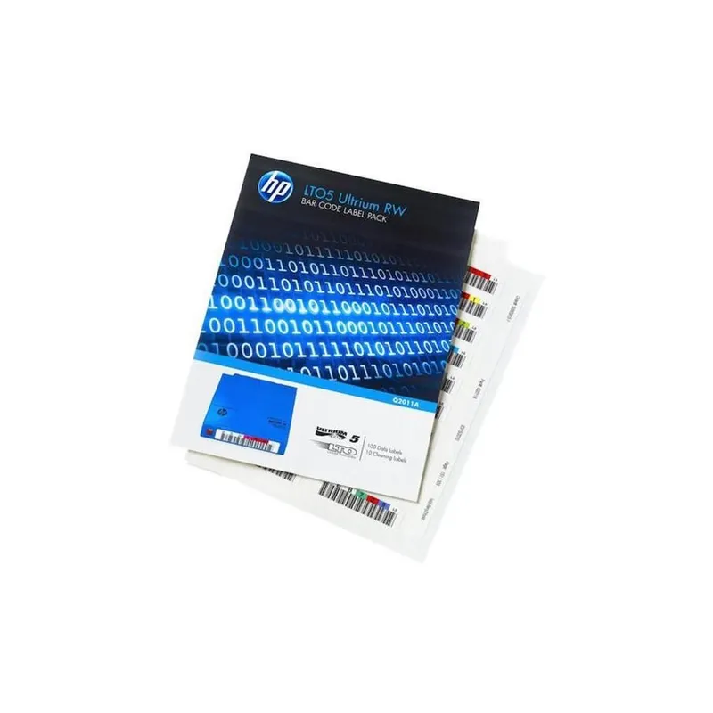 HPE Etiketten LTO-5 Q2011A Strichcode, 100 Pack
