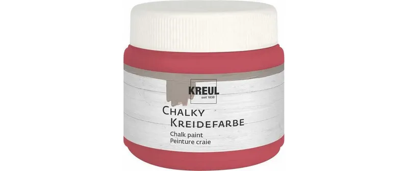 Kreul Kreidefarbe Chalky Cozy Red, 150 ml