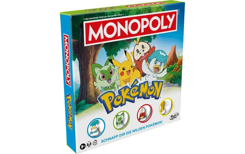 Hasbro Familienspiel Monopoly Pokémon