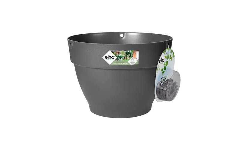Elho Pflanzentopf Vibia Campana Hängeampel 26 cm noir
