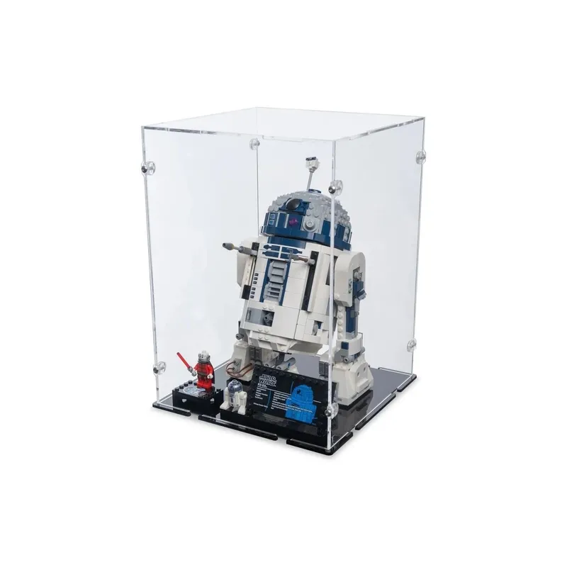 iDisplayit Baukasten Acryl-Display pour LEGO 75379 Star Wars R2-D2