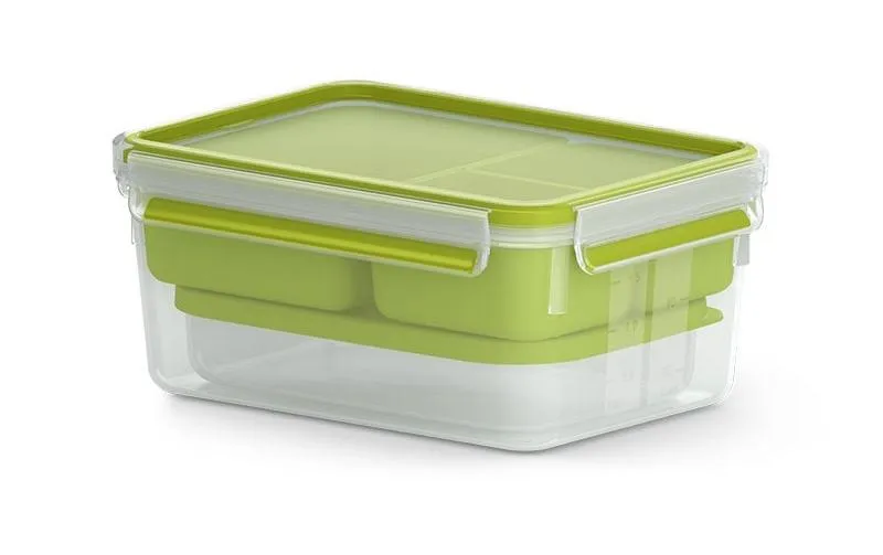 Emsa Lunchbox Clip & Go XL 2.2 l, verde