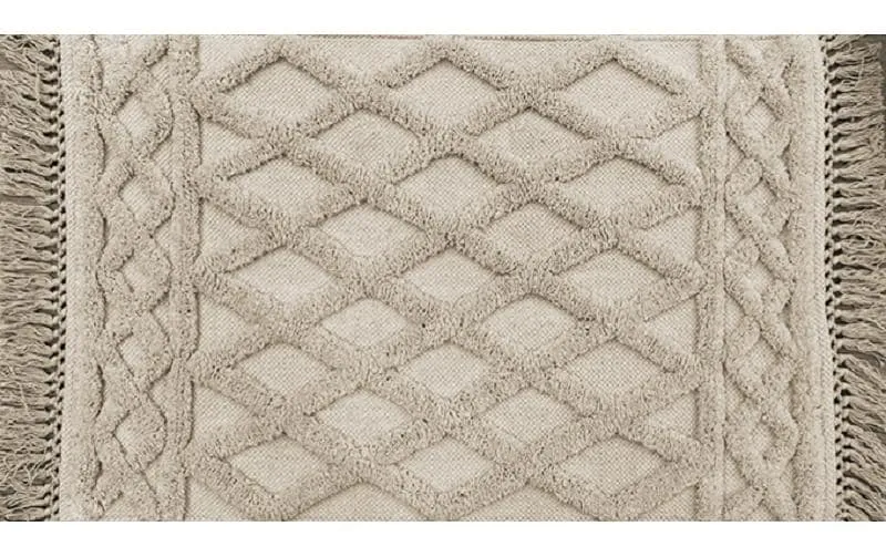 diaqua® Badteppich Kayla 60 x 90 cm, Beige