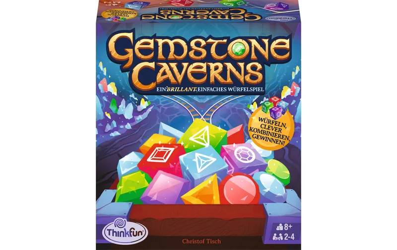 Ravensburger Würfelspiel Gemstone Caverns für 2 bis 4 Spieler