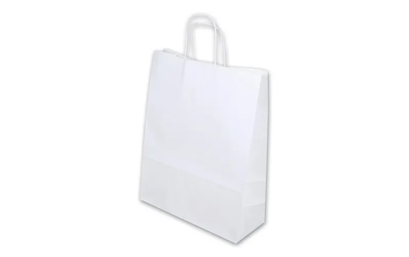 ELCO Geschenktasche 32 x 13 x 41, 50 Stück, Weiss
