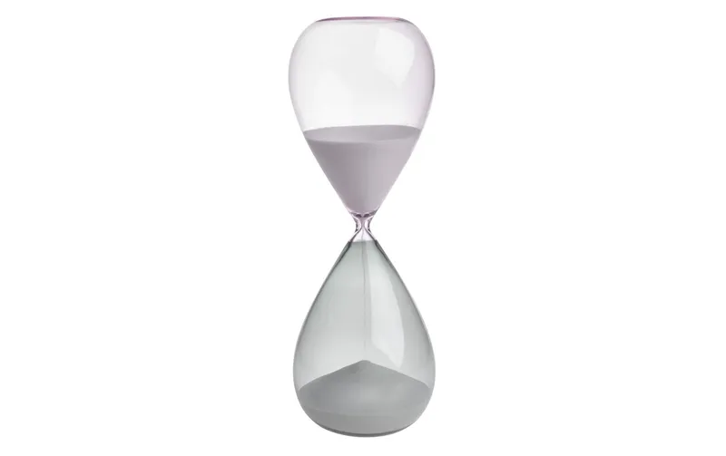 TFA Dostmann Sanduhr grey/Rosa, 30 Minuten