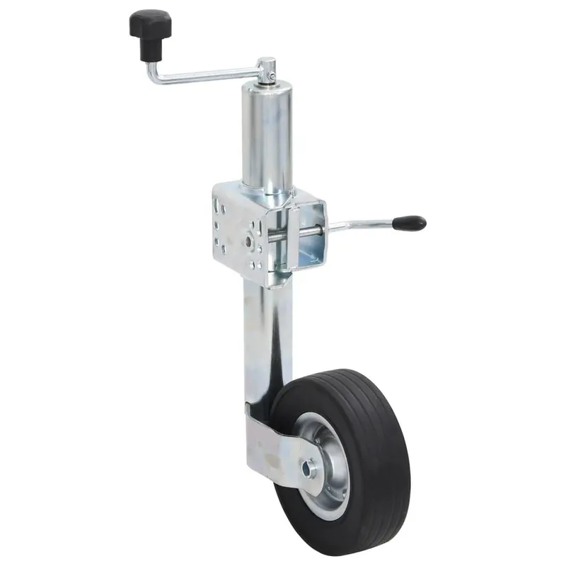 Stützrad per Anhänger con Klemme 60 mm acciaio zincato