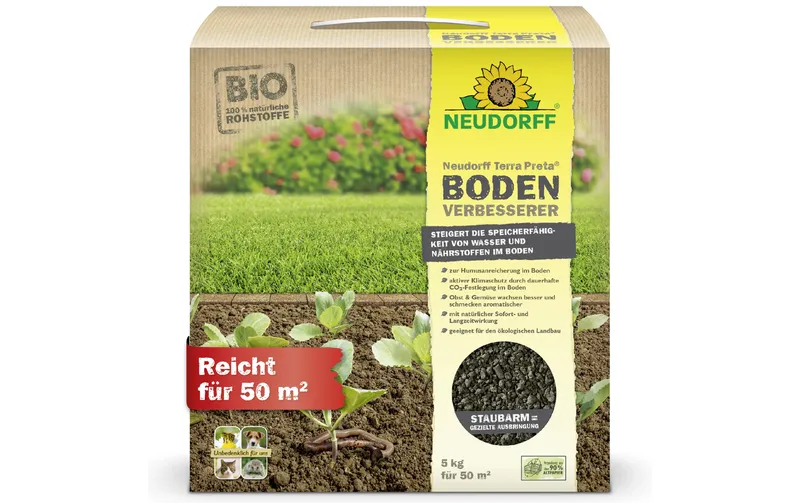 Neudorff Dünger TerraPreta Bodenverbesserer 5 kg