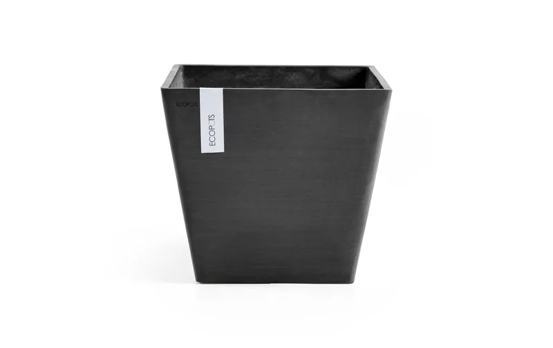Ecopots Pflanzentopf Rotterdam 50 Dunkelgrau
