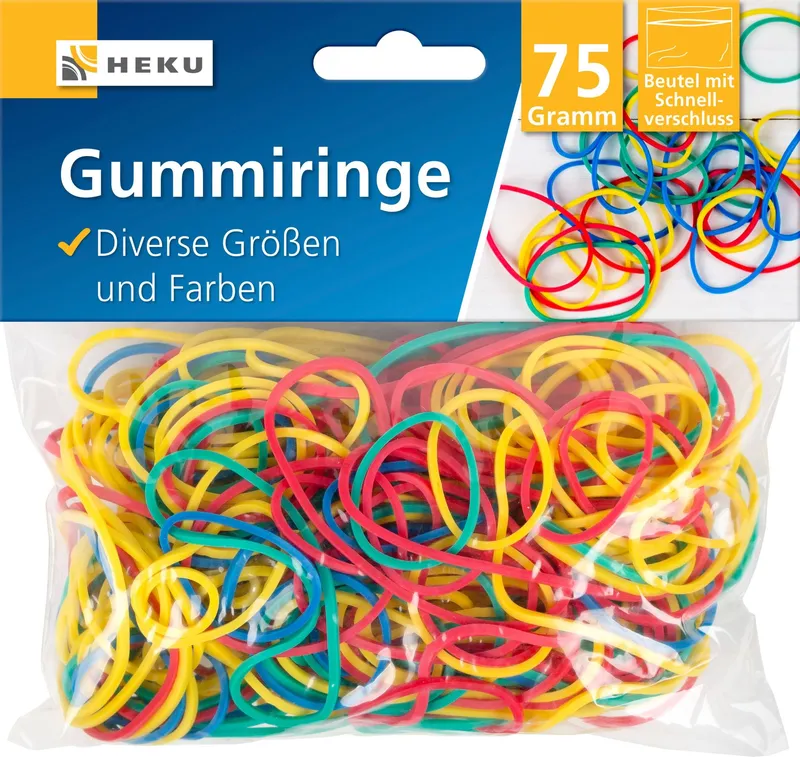Gummiringe 75g