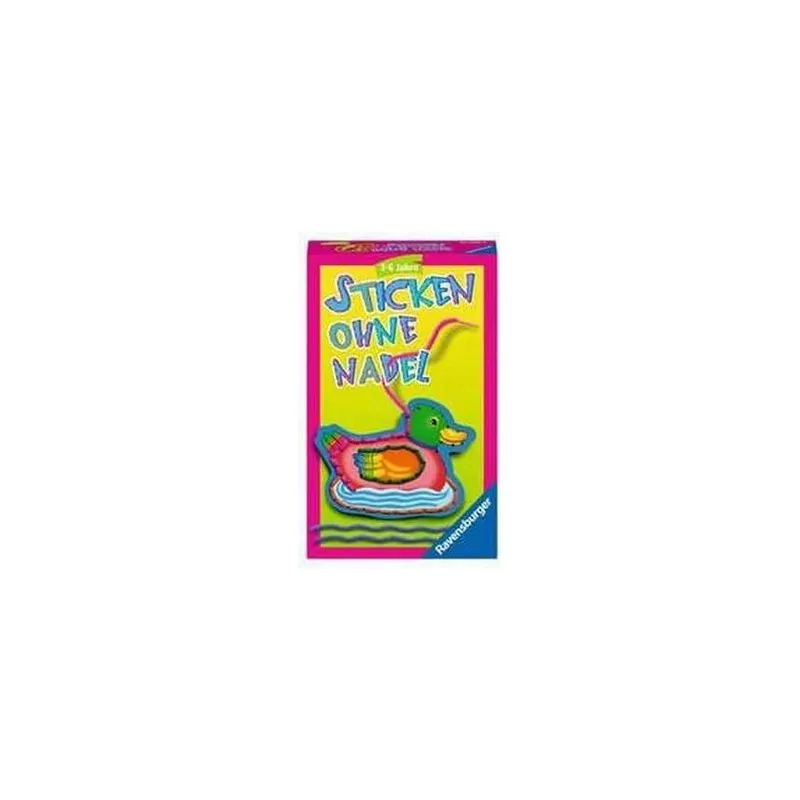 Ravensburger enfantsspiel Sticken sans Nadel avec Tiermotiven