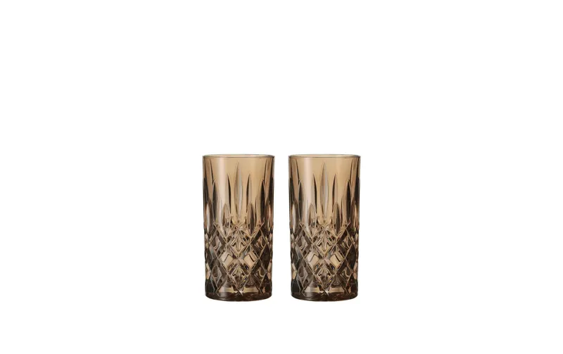 Nachtmann Longdrinkglas NOBLESSE, Tobacco, 2 pièces