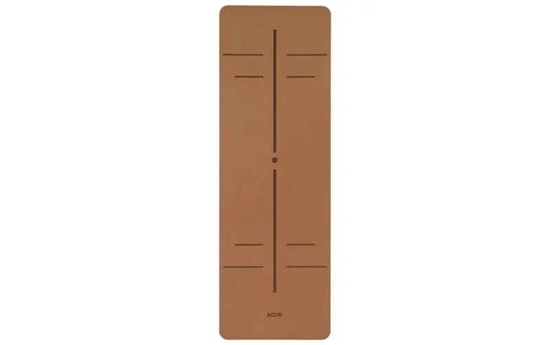 KOOR Yogamatte Kork Pro 183 x 61 x 0.6 cm