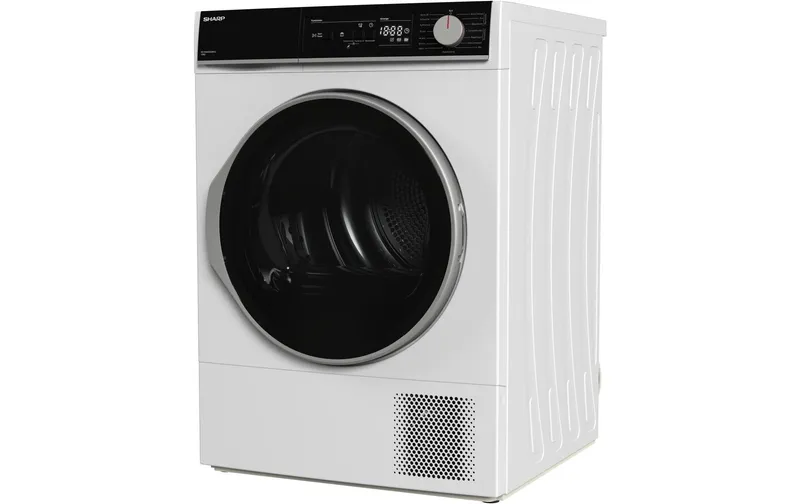Sharp Wäschetrockner KD-NHA0S6GW1C 10 kg bianco Rechts