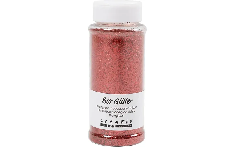 Creativ Company Glitzer 140 ml, rosso