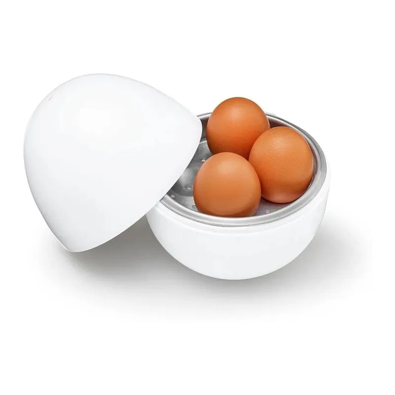 GOURMETmaxx GOURMETmaxx Mikrowellen-Eierkocher white for 4 Eier white