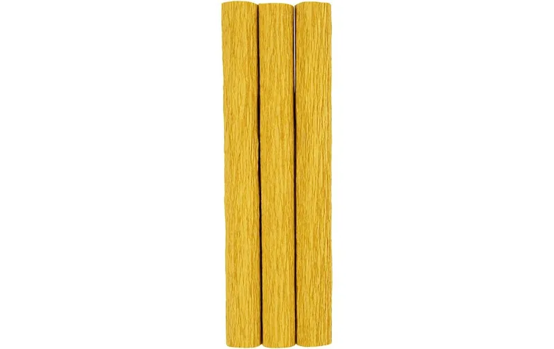 Creativ Company Krepppapier 25 x 60 cm, 3 Rollen, Curry