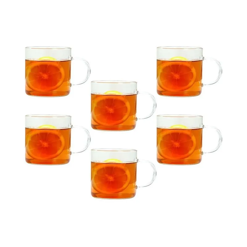 Set di tazze da tè Tognana Tognana LYRA 280 ml, 6 pezzi, trasparenti