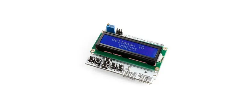 Whadda Display LCD1602 & Keypad Shield for Arduino