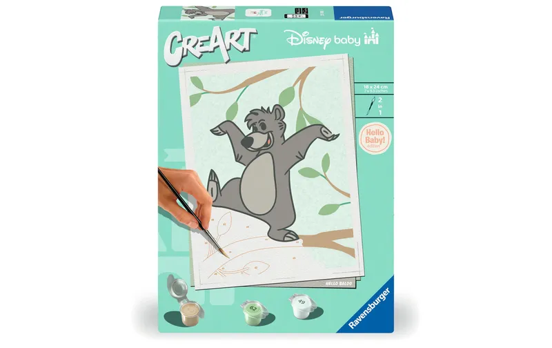 Ravensburger Malen nach Zahlen CreArt – Baloo