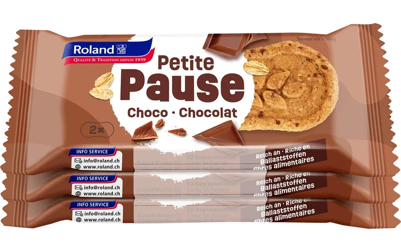 Roland Snacks Snack Petite Pause Chocolat 3 x 35 g