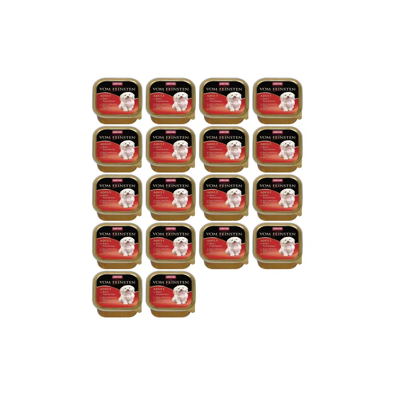 animonda Nassfutter Vom Feinsten Adult Rind & Putenherzen, 22 x 150 g