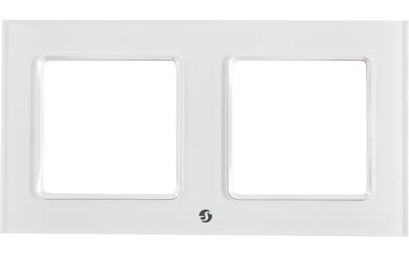 Shelly Wall Frame 2 für Shelly Wall Switch weiss