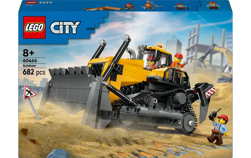 LEGO® City Gelber Bulldozer 60466