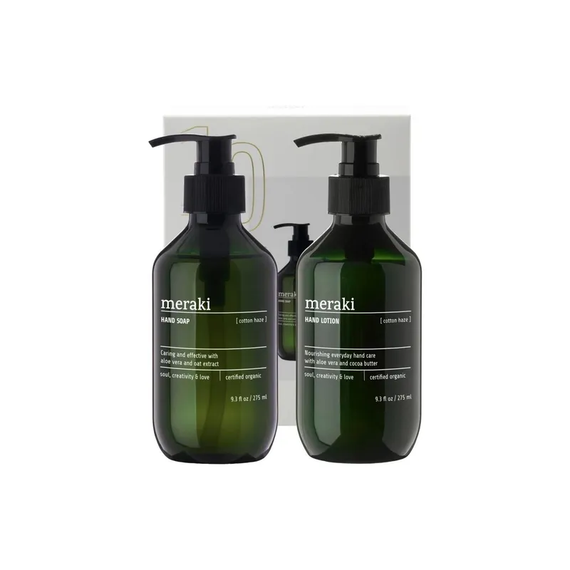 meraki Geschenkset Cotton Haze, Simple Hand Care 2 x 275 ml