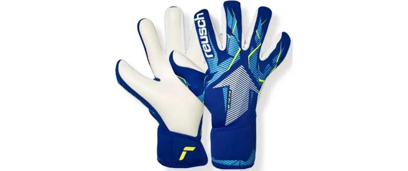 reusch Fastgrip Advance Junior Grösse: 5, Farbe: sharp blau/weiss