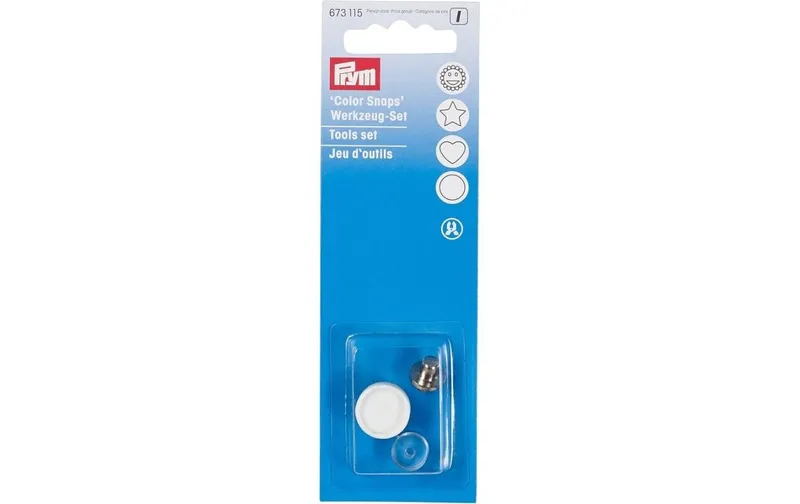 Prym Druckknöpfe Color Snaps, Rund Werkzeug-Set
