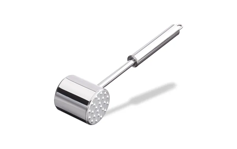 relaxdays Fleischklopfer Silber