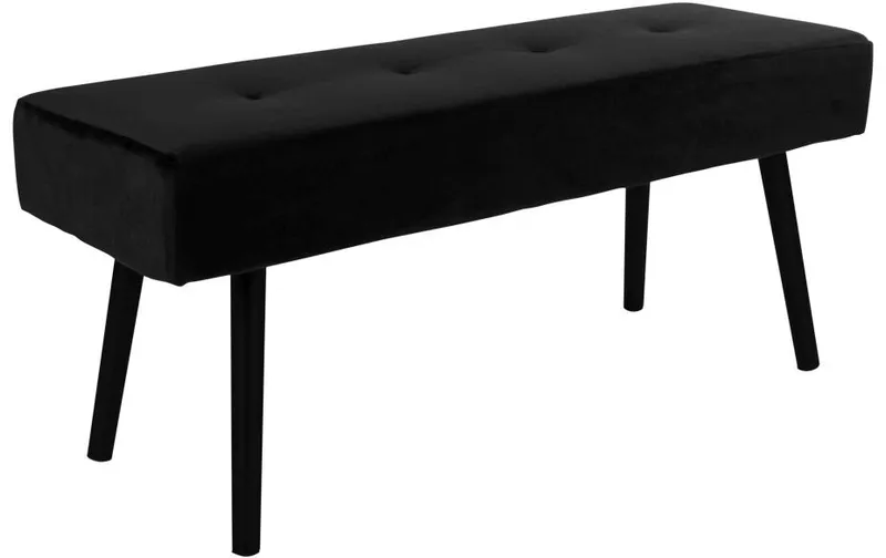 House Nordic Sitzbank Skiby 100 x 44 cm, black