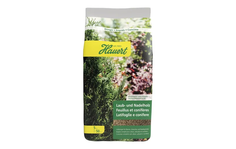 Hauert Dünger pour Laub- et Nadelholz, 5 kg